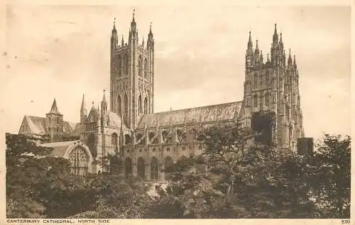 United Kingdom England Canterbury cathedral