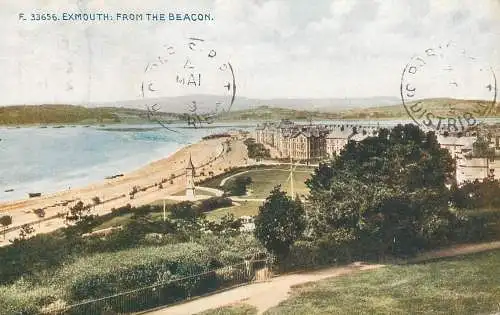 United Kingdom England Exmouth from the beacon