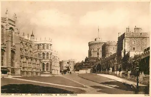 United Kingdom England Windsor Castle St. George chapel