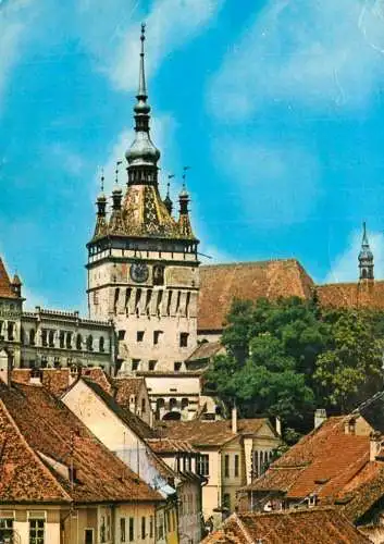 Romania Sighisoara Turnul cu ceas
