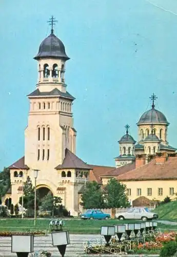 Romania Vedere din Alba Iulia Catedrala Ortodoxa