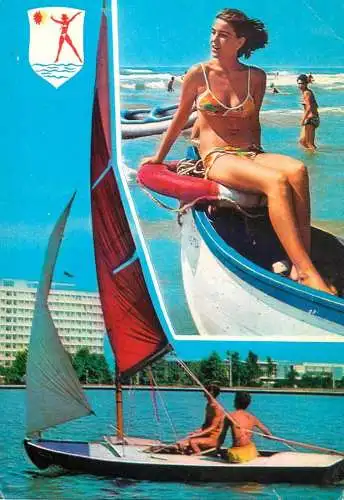 Romania Mamaia diverse imagini de pe litoral