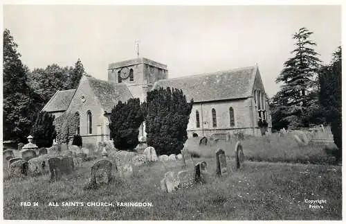 United Kingdom England Faringdon all saint's church