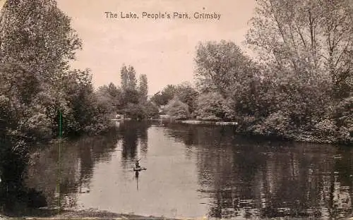 United Kingdom England the lake people's park Grimsby