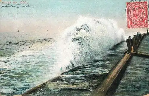 United Kingdom England Deal rough sea