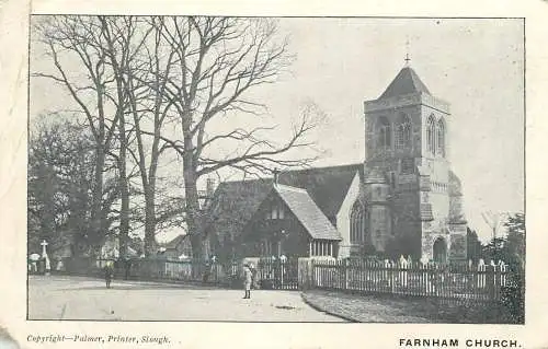 United Kingdom England Farnham church Surrey