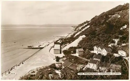 United Kingdom England Canford Cliffs promenade
