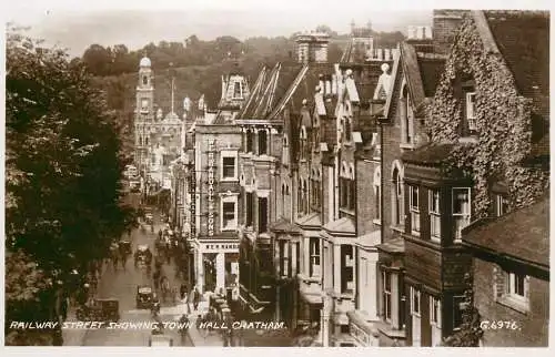 United Kingdom England Chatham railway street