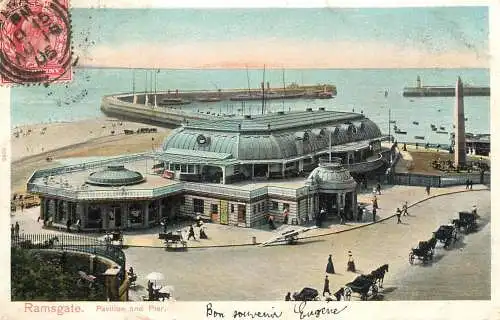 United Kingdom England Ramsgate pavilion and pier