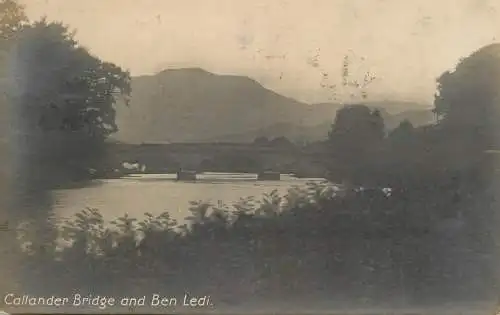 UK Scotland Ben Ledi Collander brdge