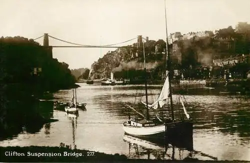 UK England Clifton suspension bridge
