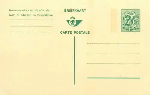 Belgium briefkaart