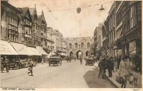 UK England Southampton high street