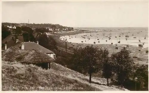 Leigh on Sea the Bay from the leas boats