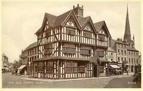 UK England Hereford Old house
