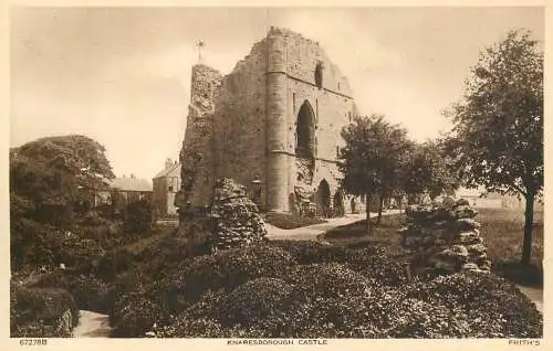 UK England Knaresborough castle