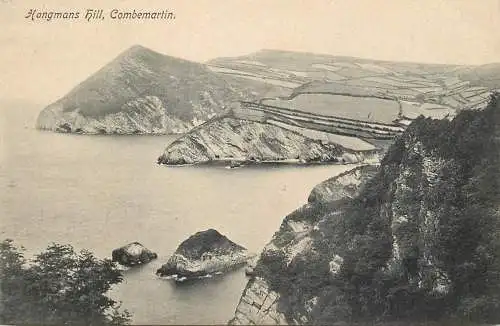 UK England Combe Martin Hangmans hill