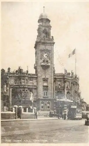 Town Hall architecture Chatham tramway