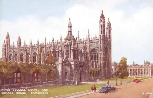 UK England Cambridge King's college chapel Senate house