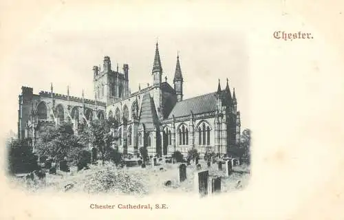 UK England Chester cathedral
