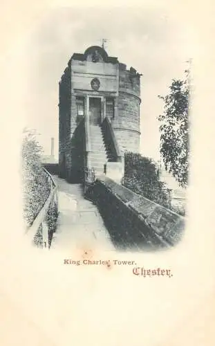 UK England Chester King Charles tower