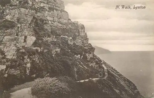 UK England Lynton North Walk