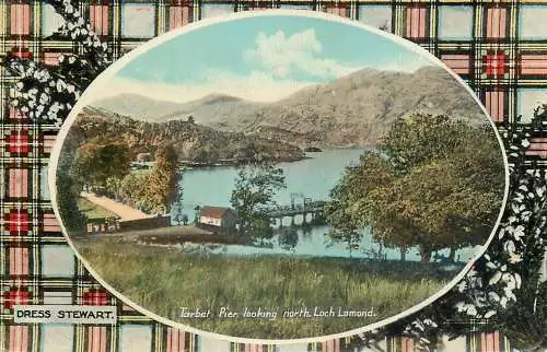UK Scotland Tarbet pier Loch Lomond