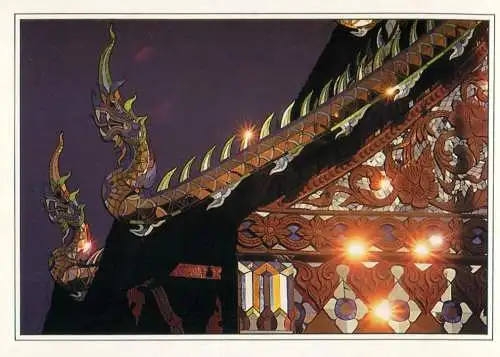 Thailand ancient symbol of water and rain Naga Buddha