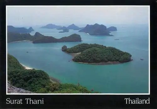 Thailand Surat Thani aerial