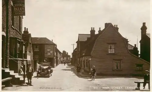 Essex LEIGH ON SEA High Street Crooked Billet Brewery Pub Sign