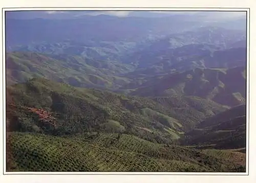 Thailand aerial view of North hills