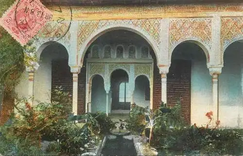 Spain Granada generalife galeria exterior