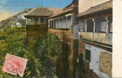 Spain Granada Alhambra peinador de la Reina