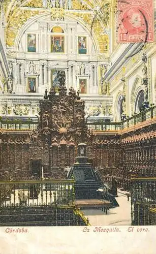 Spain Córdoba la Mezquita el coro