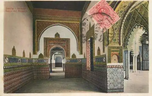 Spain Alcazar Sevilla salon del principe