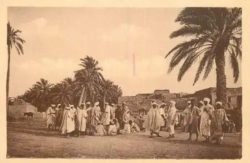 North Africa ethnic community life Algerie Tamacine emplacement du marche