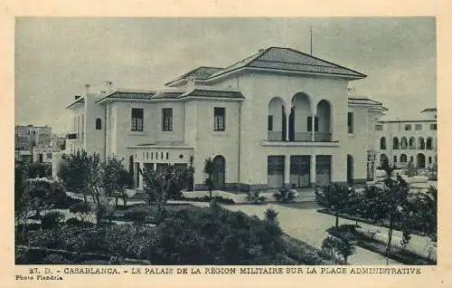 North Africa ethnic community life Morocco Casablanca le palais de la region militaire
