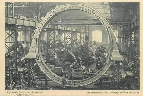 AK Allgemeine Berlin Elektricitats Gesellschaft Maschinenfabrik industry