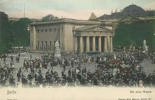 AK Allemagne BERLIN Neue Wache Unter den Linden 1906