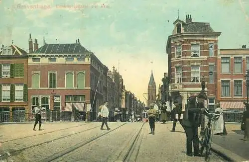 Gravenhage Boekhorststraat met Brug bicycle