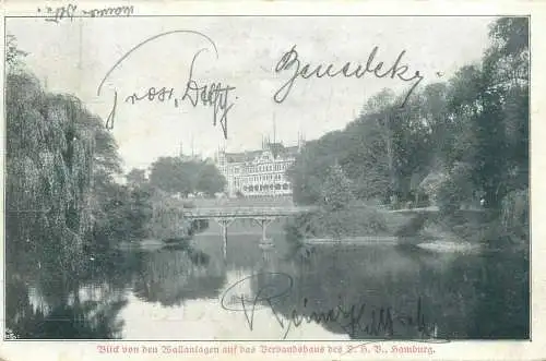Hamburg Wallanlagen Verbandshaus 1907