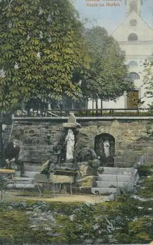 Česká Třebová chapel postcard Czech R.