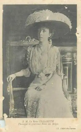 Belgium royalty queen Elisabeth