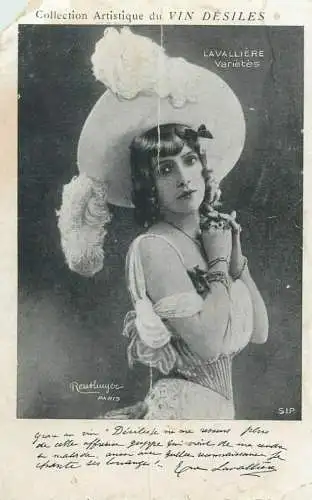 La Valliere varietes Reutlinger Paris parisian collection artistique Vin Desiles