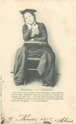 Doctoresse l`etutiante 1902