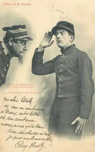 French military " Pitou et la Soupe "