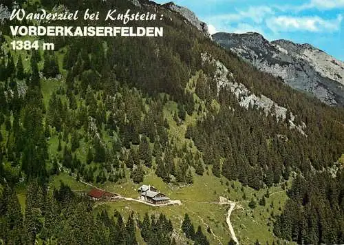 Austria Schutzhutte Vorderkaiserfelden des Dav 1981
