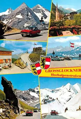 Austria Salzburg Grossglockner Hochalpenstrasse 1980 Fuscher Torl Umfahrubg