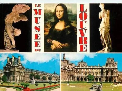 France Paris Louvre museum Da Vinci Gioconda Milo Venus