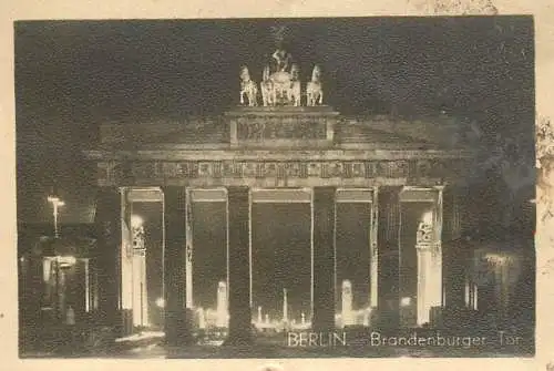 Berlin Brandenburger Tor photo 6 x 9 cm